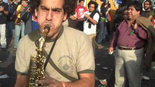 Pablo Saldarriaga en la marcha [upl. by Nnylear658]