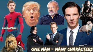 Benedict Cumberbatch Hilarious Celebrity Impressions  Try Not To Laugh [upl. by Drahnreb]