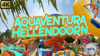 Aquaventura Slidepark Hellenendoorn 4K Water Park [upl. by Rehpinnej]