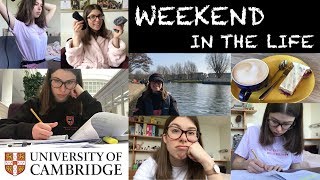 WEEKEND IN THE LIFE OF A CAMBRIDGE STUDENT  STUDY WITH ME [upl. by Suirauqed800]