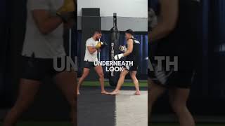 Load up lead hook  knee to the liver learntofight mma combatsport fightingtechniques [upl. by Fine941]