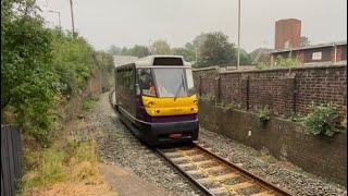 Class 139 Parry People Mover  139001  West Midlands Railway  Stourbridge Town  160923 [upl. by Puduns254]