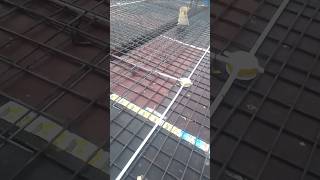 Steel slab reinforcement construction house new shorts shortfeed [upl. by Lorry957]