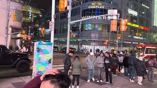 Toronto eaton centre on sunday night canada [upl. by Onurb336]