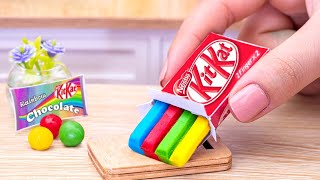 Amazing KITKAT Cake Dessert  Delicious Miniature KitKat Chocolate Cake Decorating  KitKat Recipes [upl. by Ardied385]