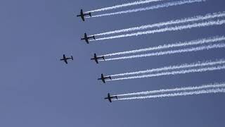 RAAF Roulettes Display Hunter Valley Airshow 2021 [upl. by Eded]