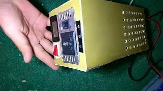 How to make 220 volt inverter and 12 volt charger from PVC pipe [upl. by Albers582]