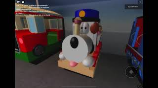 Jolly Roger Tickety Toc Pufferty Kiddie Ride in Roblox [upl. by Loria]