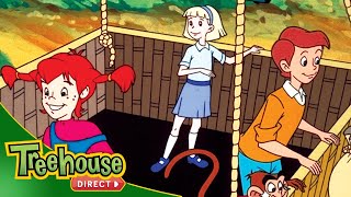 Pippi Longstocking  Pippi Goes Up in a Balloon  FULL EPISODE [upl. by Jerrol809]