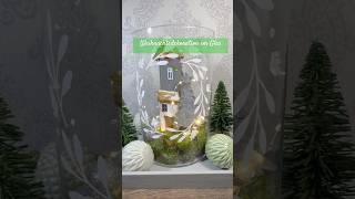 Schnelle Weihnachtsdeko im Glasbasteln weihnachten christmas xmas diy diyprojects [upl. by Walford805]