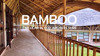 Bamboo  The ideal material for circular and eco architecture [upl. by Barabbas]