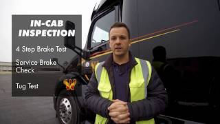 Class A CDL PreTrip InCab Inspection  TRAINING with Wilson Logistics [upl. by Ennairoc]