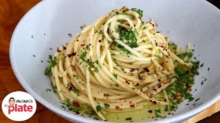 Best SPAGHETTI AGLIO E OLIO [upl. by Auqenes409]