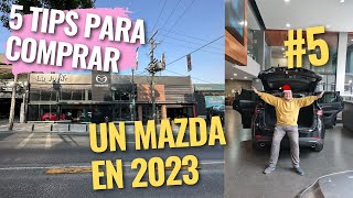 5 consejos para comprar un Mazda en 2023 [upl. by Auqinu]