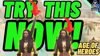 Conan Exiles Age of Heroes Increase the range of any one handed axe [upl. by Kcirre]