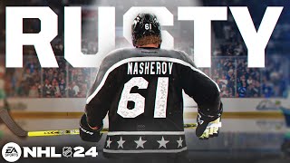 NHL 24 BE A PRO 1 RUSTYS RETURN [upl. by Naihtsirc777]