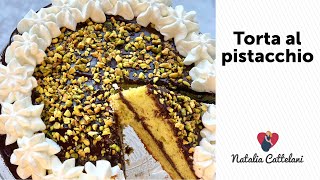 TORTA AL PISTACCHIO CON 4 INGREDIENTI  Ricetta facile e veloce  Natalia Cattelani [upl. by Sabino]