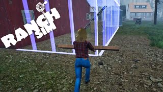 🐓Ranch Simulator Early Access deutsch 015🐓Meine Scheune wird erweitert [upl. by Segroeg]