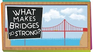 What Makes Bridges So Strong  Engineering for Kids  STEAM  SciShow Kids [upl. by Nosac661]