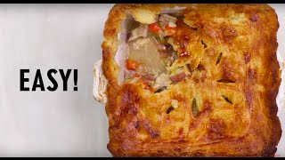 Chicken Potato and Leek Pie  Cooking Light [upl. by Eckmann68]