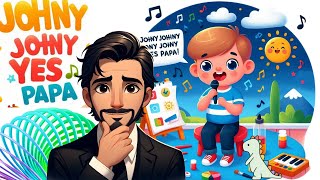 Is Johny Johny Yes Papa Really the BEST Kids Song for 2024 kidszonelearnwithfun615 [upl. by Kamin]