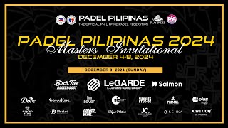 PADEL PILIPINAS MASTERS INVITATIONAL 2024 AWARDING [upl. by Ettennahs]