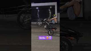 Bike stunt wheelie at night ft brazil stunt bikestunt shorts bikelover shortvideos [upl. by Nage580]