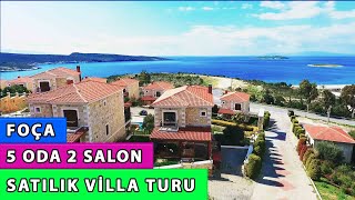 foça satılık villa gültekin konakları tanıtım filmi villa turu ffmk [upl. by Hildick808]