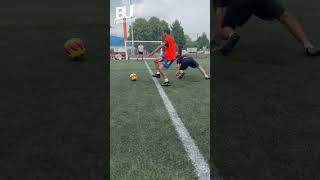 Ankle breaker 🫣🦴 1v1 skills football soccer explore [upl. by Earesed]