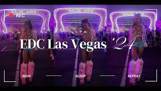 EDC Las Vegas 2024 Vlog ❤️‍🔥 [upl. by Ecyob]