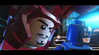 LEGO Marvel Superheroes  Chapter 5 Rebooted Resuited Captain America Iron Man [upl. by Tracy514]