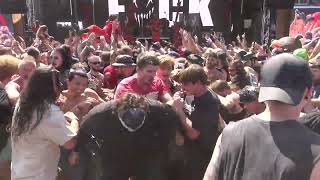 Mushroomhead LIVE  Sun Doesnt Rise short 2 Inkcarceration Fest 71924 Mosh Pit  Crowd Surfing [upl. by Thaxter]