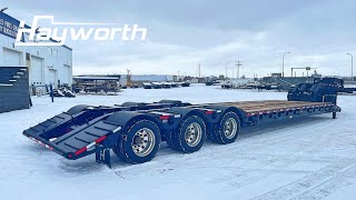 2024 Centerline 55T Hydraulic Neck Lowbed for Sale  Hayworth Equipment Sales [upl. by Atihcnoc]