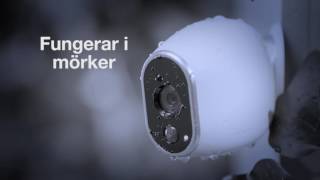 Övervakningskamera Netgear Arlo HD  komplett övervakningssystem [upl. by Halverson]