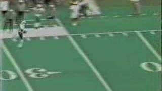 Marshall Thundering Herd  Moss 79 yard TD vs Army 1997 [upl. by Kehr397]