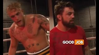 Mike Perry Got Beat Up By Jake Paul [upl. by Ecineg]