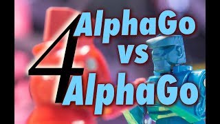 AlphaGo vs AlphaGo with Michael Redmond 9p Game 4 [upl. by Krause959]