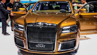 2020 AURUS Senat S600 and L700 Limousine  Executive Russian Сar [upl. by Weathers]