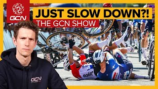 Cyclings New Problem Its Too Fast  GCN Show Ep 620 [upl. by Photima689]