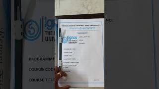 how to complete ignou assignment ignouassignment ignouassignmentsolved howtomakeignouassignment [upl. by Derna121]