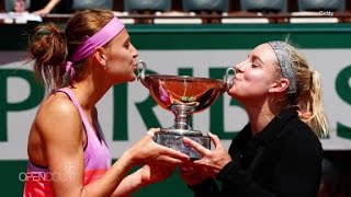 Lucie Safarova and Bethanie MattekSands Double take [upl. by Erma]