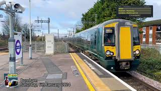 Trains at Burnham 060124 Part 1 4K [upl. by Nnylatsyrk]