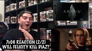 ARROW  7x06 DUE PROCESS REACTION 22 [upl. by Oninrutas]