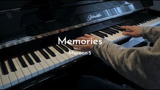 Memories  Maroon 5  Piano Cover [upl. by Polad287]