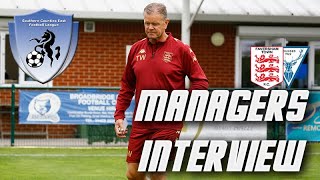 Interview  Tommy Warrilow  40 league win over Erith amp Belvedere FC [upl. by Amat537]