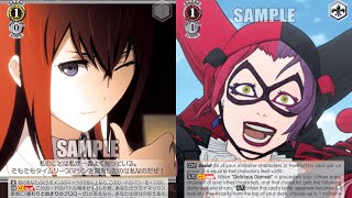 Makise Kurisu Waifu Vs StockSoulDoor Batman Ninja Weiss Schwarz Game [upl. by Imled]