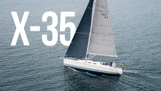 X35  Sailing a racer cruiser from XYachts [upl. by Hartmann]