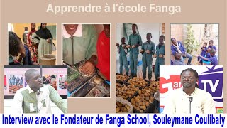 Interview avec le Fondateur dÉcole Fanga  Fanga School  Souleymane Coulibaly [upl. by Nilrah931]