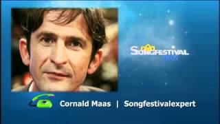 Voorspelling van Cornald Maas  finale Eurovisie Songfestival 2012 [upl. by Yank459]