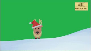 Christmas Green Screen Free Video [upl. by Niffirg]